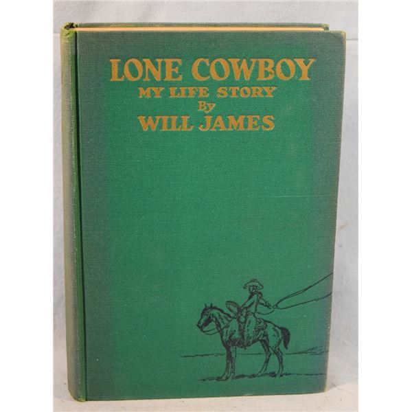 James, Will, Lone Cowboy: My Life Story by Will James