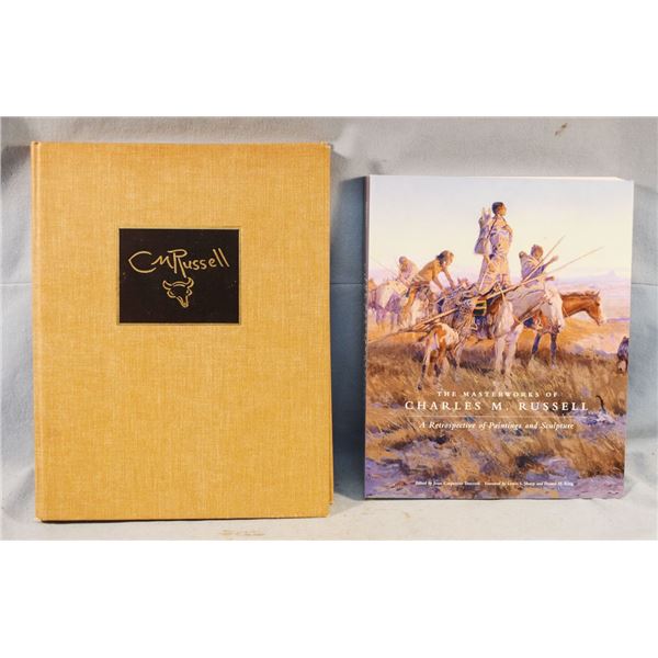 2 books: The Masterworks of Charles M. Russell: A Retrospective of Paintings and Sculpture & McCrack
