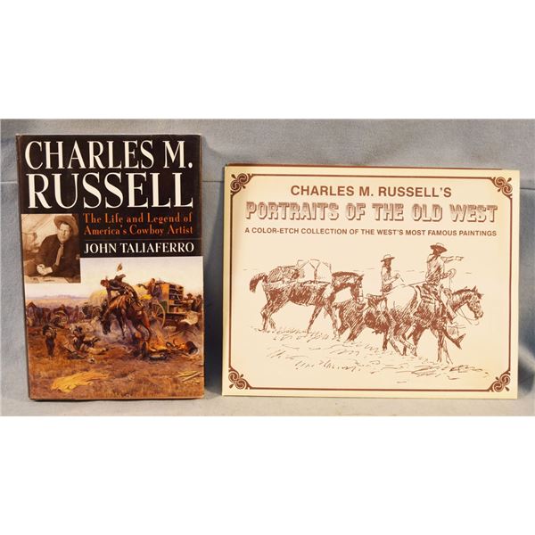 2 books: Taliaferro, John, Charles M. Russell: The Life and Legend of America's Cowboy Artist & Char