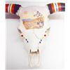 Image 3 : Handpainted cow skull