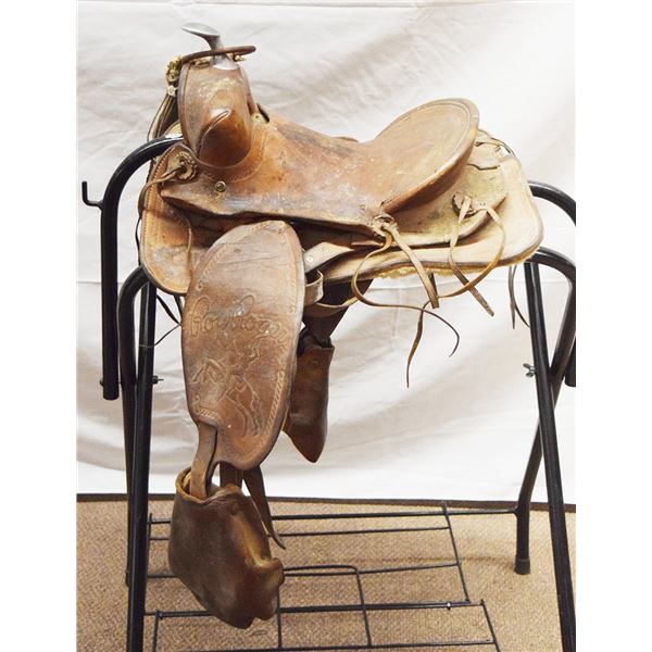 Roy Rogers western saddle