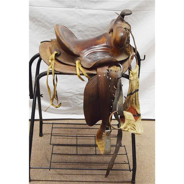 Harpham Bros. western saddle