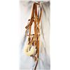 Image 8 : 2 pcs: Ricado aluminum hackamore & bridle with hackamore