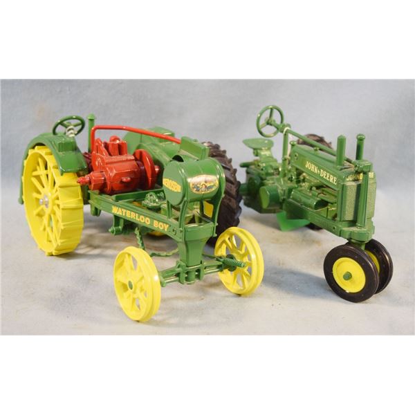 (2) ERTL toy tractors