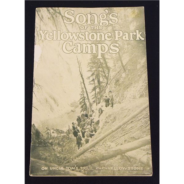 Songs of Yellowstone Park Camps campfire songbook