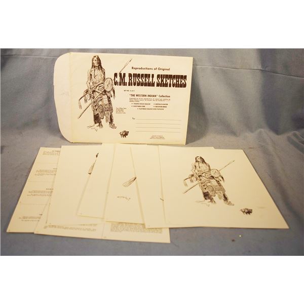 (5) C. M. Russell sketches