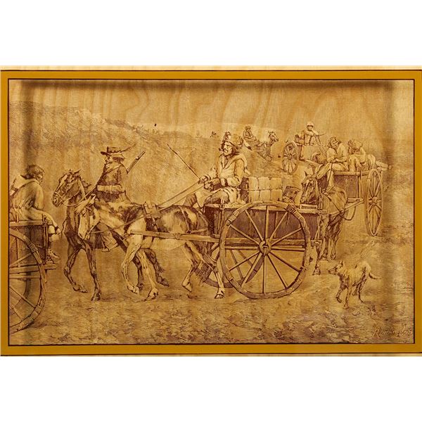 Remington, Frederick, photography on glass