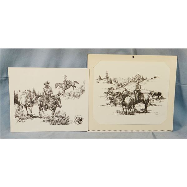 (2) Gill, Don prints