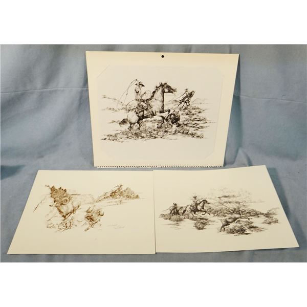 (3) Gill, Don prints