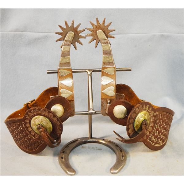 Crockett heart spurs