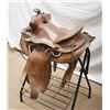 Image 3 : Unmarked 14.5" western saddle