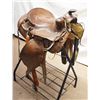 Image 6 : Unmarked 14.5" western saddle