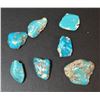 Image 1 : (7) Turquoise stones