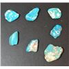 Image 2 : (7) Turquoise stones