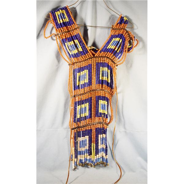 Beaded breast plate/necklace