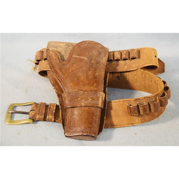 Unmarked leather holster