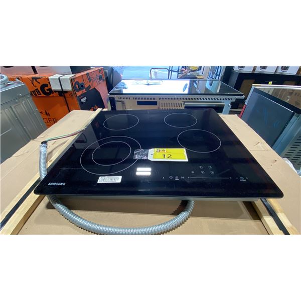 SAMSUNG MODEL NZ24T4360RK. BLACK 24" 4 ELEMENT CERAMIC RADIANT ELECTRIC COOKTOP