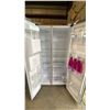 Image 3 : SAMSUNG MODEL  RS22T5561SR. 36" SIDE BY SIDE 21.5 CU FT COUNTER DEPTH REFRIGERATOR WITH