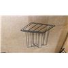 Image 2 : 2 ASHLEY SIGNATURE DESIGN MODEL P671-702. SERENE BAY OUTDOOR END TABLES- ALUMINUM WITH A WOOD LOOK
