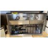 Image 2 : KITCHENAID MODEL KVWC906JSS0. 36" STAINLESS STEEL COMMERCIAL STYLE WALL MOUNT CANOPY RANGE HOOD