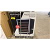 Image 1 : FRIGIDAIRE GALLERY MODEL FGWC5233TS. STAINLESS STEEL 52 BOTTLE WINE COOLER WITH NATRUAL WOOD TRIM