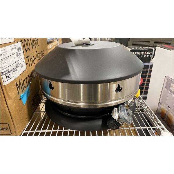 JACKSON GRILLS MODEL JFP-LP. OUTDOOR HIGH PERFORMANCE PORTABLE CONVERTIBLE PROPANE FIRE PIT WITH