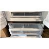 Image 7 : G.E APPLIANCES MODEL GYE22GYNJFS. 22.1 CU FT STAINLESS STEEL FRENCH DOOR BOTTOM FREEZER