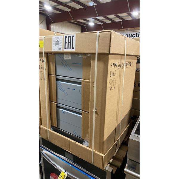 NAPOLEON MODEL IM-3DC-CN. OASIS BUILT IN OUTDOOR 3 DRAWER CABINET *CARBON COLOUR* *IN BOX*