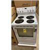 Image 2 : MARATHON MODEL MER241W-2. 24" WHITE FREESTANDING ELECTRIC RANGE WITH 4 COIL ELEMENTS