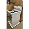 Image 6 : MARATHON MODEL MER241W-2. 24" WHITE FREESTANDING ELECTRIC RANGE WITH 4 COIL ELEMENTS