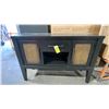 Image 1 : MILLENIUM BY ASHLEY RUSTIC BROWN 2 DOOR SINGLE DRAWER MEDIA CONSOLE APPROX 56"L X 18"D X 38"H