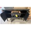 Image 4 : MILLENIUM BY ASHLEY RUSTIC BROWN 2 DOOR SINGLE DRAWER MEDIA CONSOLE APPROX 56"L X 18"D X 38"H
