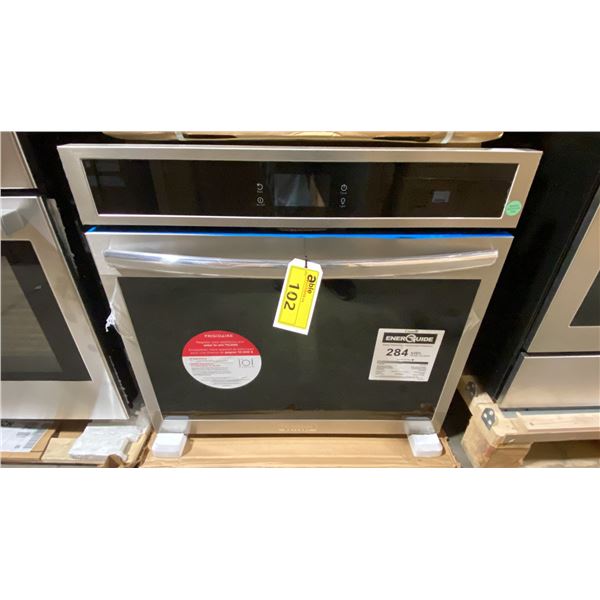 FRIGIDAIRE GALLERY MODEL GCWS3067AF. 30" STAINLESS STEEL SINGLE ELECTRIC WALL OVEN WITH TOTAL