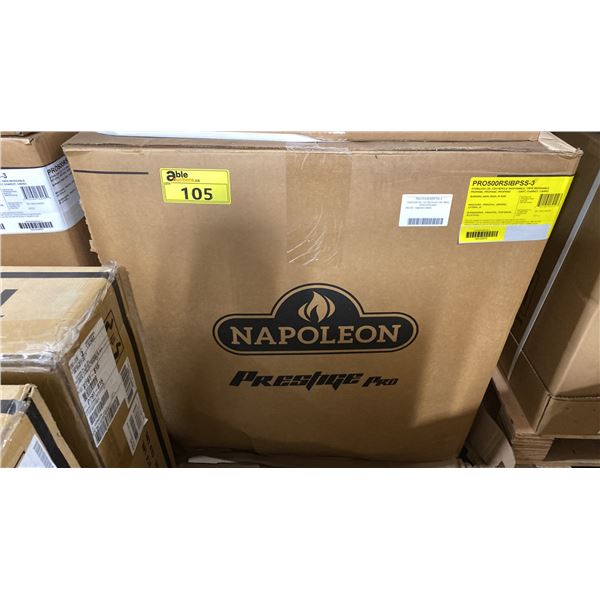 NAPOLEON MODEL PRO500RSIBPSS-3. STAINLESS STEEL PREMIUM PROPANE GAS GRILL