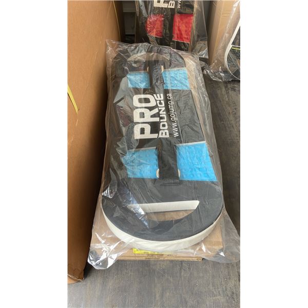 3 ASSORTED COLOR PRO BOUNCE FOAM PROFESSIONAL TRAMPOLINE BOARDS