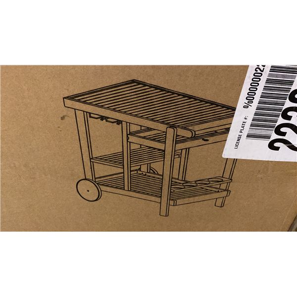 SIGNATURE ASHLEY DESIGN MODEL P030-066. KAILANI SERVING CART *IN BOX*