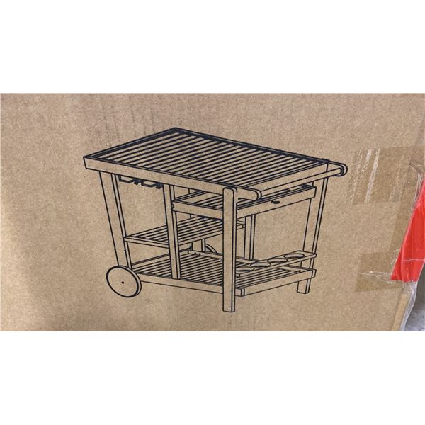 SIGNATURE ASHLEY DESIGN MODEL P030-066. KAILANI SERVING CART *IN BOX*