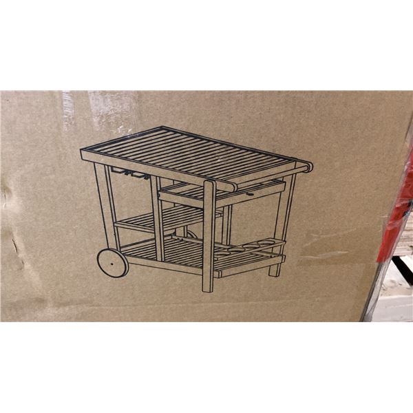 SIGNATURE ASHLEY DESIGN MODEL P030-066. KAILANI SERVING CART *IN BOX*