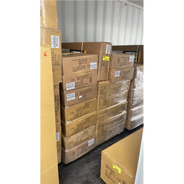 PALLET OF 17 BOXES OF AVYNA MODEL AVGR-14-SN PROFESSIONAL TRAMPOLINE 14' ENCLOSURES GREY