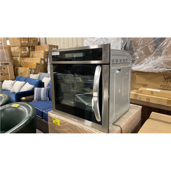 HAIER MODEL HCW225LAES. 24" 2.0 CU FT ELECTRIC SINGLE WALL OVEN WITH LEFT SWING DOOR, TOUCH