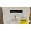 Image 3 : BLOMBERG MODEL DWT52600WIH. 24" TALL WHITE BUILT IN DISHWASHER, 48 DBA, FRONT ELECTRONIC CONTROLS,