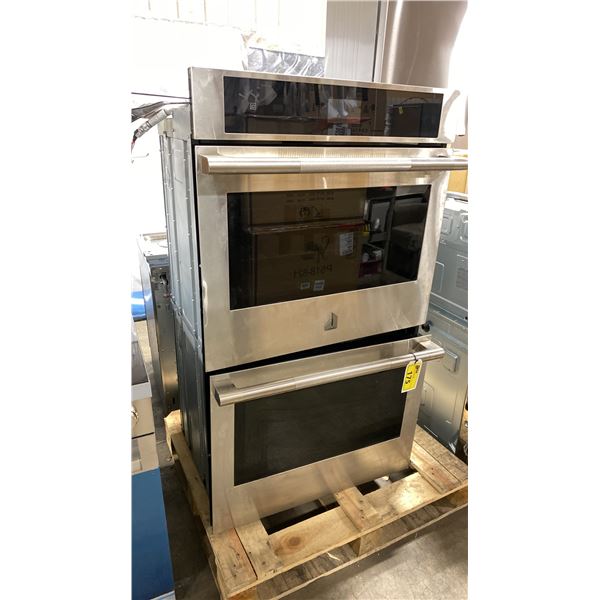 JENNAIR MODEL JJW2830IL. RISE SERIES STAINLESS STEEL 30" HIGH END ELECTRIC DOUBLE WALL OVEN