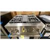 Image 3 : KITCHENAID MODEL KFDC500JSS01. STAINLESS STEEL 30" SMART COMMERCIAL STYLE DUAL FUEL RANGE WITH