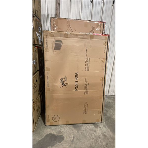 ASHLEY SIGNATURE DESIGN MODEL P520-665 CAST ALUMINUM OUTDOOR PATIO FIRE TABLE *IN BOX*