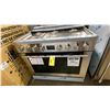 Image 1 : ELECTROLUX MODEL ECFD3668AS. STAINLESS STEEL 36" FREESTANDING DUAL FUEL RANGE WITH 6 BURNERS,