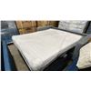 Image 4 : DECOR-REST TRANSFORMER BLUE MULTITONE FABRIC HIDE-A-BED 2 SEAT SOFA WITH 3 THROW CUSHIONS