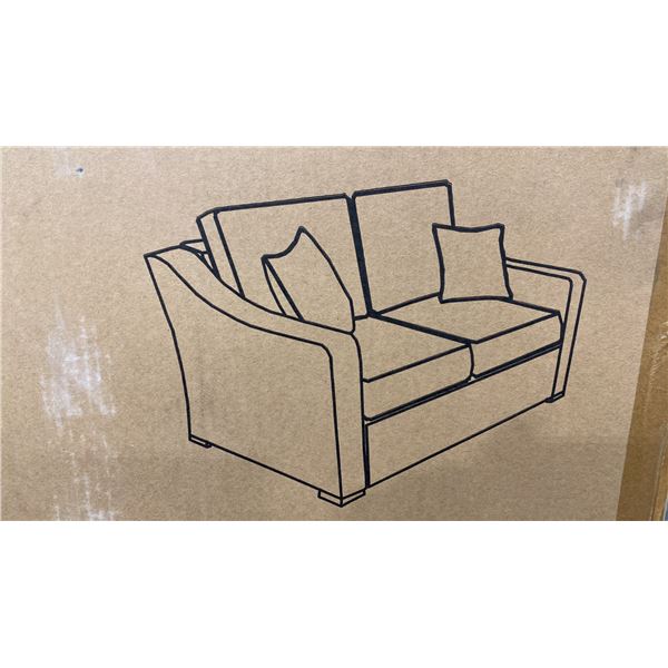 ASHLEY SIGNATURE DESIGN MODEL P791-835 PLASTIC RATTAN 2 SEAT OUTDOOR PATIO SOFA *IN BOX*