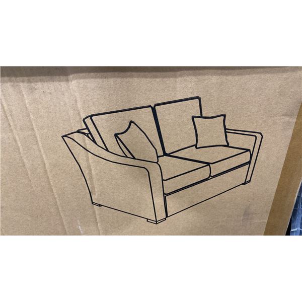 ASHLEY SIGNATURE DESIGN MODEL P791-835 PLASTIC RATTAN 2 SEAT OUTDOOR PATIO SOFA *IN BOX*