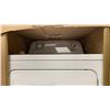 Image 2 : AMANA MODEL YNED4655EW. WHITE 6.5 CU FT VENTED ELECTRIC DRYER WITH 11 DRY CYCLES, REVERSIBLE SIDE