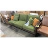 Image 1 : ASHLEY SIGNATURE DESIGN MODEL AFHS-P572-838. HORIZON HALL OUTDOOR SOFA WITH CUSHION